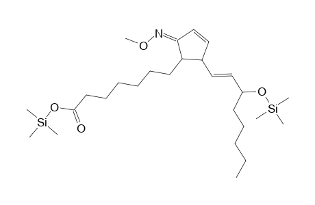 Prosta-10,13-dien-1-oic acid, 9-(methoxyimino)-15-[(trimethylsilyl)oxy]-, trimethylsilyl ester, (9E,13E,15S)-