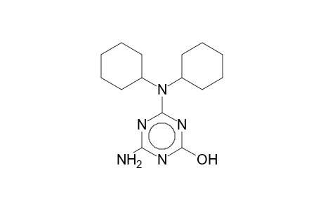 1,3,5-Triazine-2,4-diamine, 6-hydroxy-N,N-dicyclohexyl-