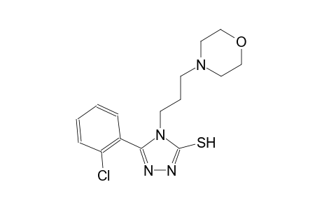 4H-1,2,4-triazole-3-thiol, 5-(2-chlorophenyl)-4-[3-(4-morpholinyl)propyl]-