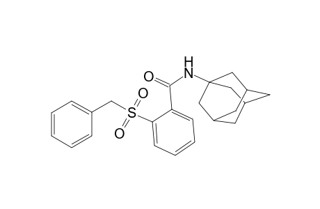 Benzamide, 2-[(phenylmethyl)sulfonyl]-N-tricyclo[3.3.1.1(3,7)]dec-1-yl-