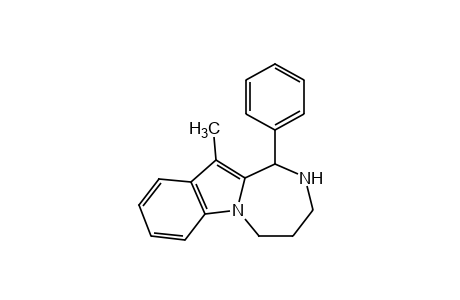 11-methyl-1-phenyl-2,3,4,5-tetrahydro-1H-[1,4]diazepino[1,2-a]indole