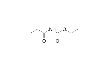 N-propionylcarbamic acid, ethyl ester