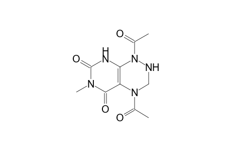 1,4-Diacetyl-6-methyl-3,8-dihydro-2H-pyrimido[5,4-e][1,2,4]triazine-5,7-dione