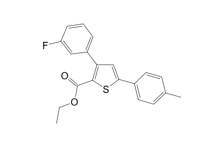 Ethyl 3-(3-fluorophenyl)-5-(p-tolyl)thiophene-2-carboxylate