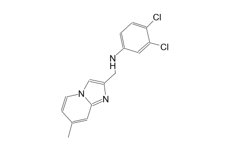 imidazo[1,2-a]pyridine-2-methanamine, N-(3,4-dichlorophenyl)-7-methyl-