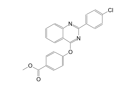 methyl 4-{[2-(4-chlorophenyl)-4-quinazolinyl]oxy}benzoate