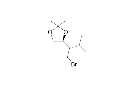 (4S)-4-[(1S)-1-(bromomethyl)-2-methyl-propyl]-2,2-dimethyl-1,3-dioxolane