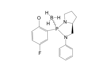 (2R,5S)-2-(5-FLUORO-2-HYDROXYPHENYL)-3-PHENYL-1,3-DIAZA-2-PHOSPHABICYCLO-[3.3.0(1,5)]-OCTANE-BORANE