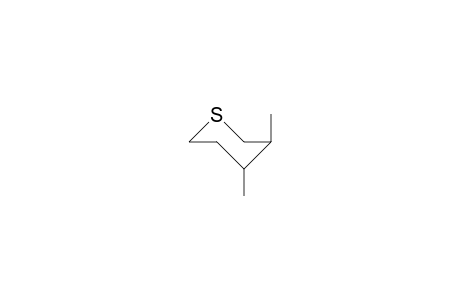trans-3,4-Dimethyl-thiane