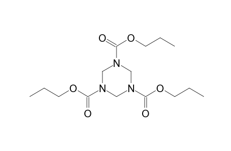 s-triazine-1,3,5-(2H,4H,6H)-tricarboxylic acid, tripropyl ester