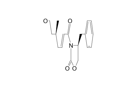 (4S)-4-(benzyl)-3-[(E,5S)-7-hydroxy-5-methyl-hept-2-enoyl]oxazolidin-2-one