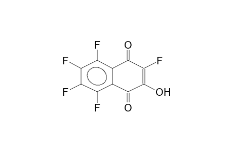 2-HYDROXY-3,5,6,7,8-PENTAFLUORO-1,4-NAPHTHOQUINONE