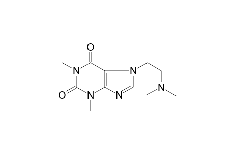 3,7-Dihydropurine-2,6-dione, 7-(2-dimethylaminoethyl)-1,3-dimethyl-