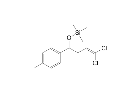 Silane, [[4,4-dichloro-1-(4-methylphenyl)-3-butenyl]oxy]trimethyl-