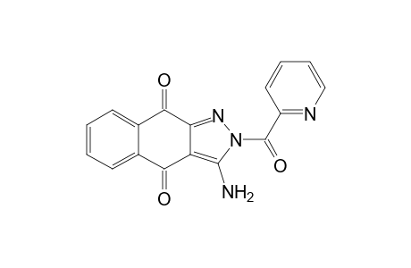 3-Amino-2-picolinoyl-2H-benzo[f]indazole-4,9-dione