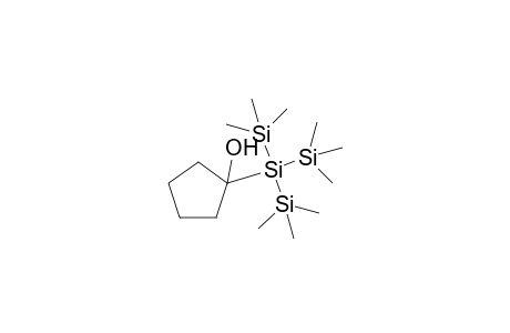 1-[Tris(trimethylsilyl)silyl]cyclopentanol