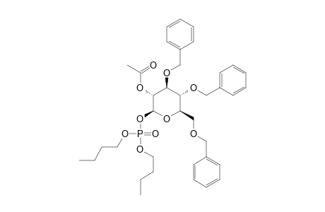 DIBUTYL-(2-O-ACETYL-3,4,6-TRI-O-BENZYL-BETA-D-GLUCOPYRANOSYL)-PHOSPHATE