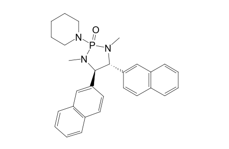 (+)-(4-S,5-S)-1,3-DIMETHYL-4,5-DI-(2-NAPHTHYL)-2-PIPERIDINO-1,3,2-DIAZAPHOSPHOLIDINE-2-OXIDE