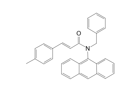 N-Benzyl-N-(4-methylcinnamoyl)-9-aminoanthracene