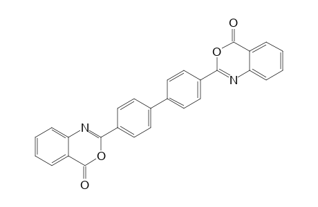 2,2'-(4,4'-BIPHENYLENE)-BIS-(4H-3,1-BENZOXAZIN-4-ONE)