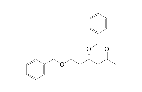 (4S)-4,6-Bis(phenylmethoxy)hexan-2-one