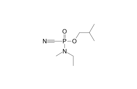 O-isobutyl N-ethyl N-methyl phosphoramidocyanidate