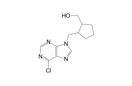 [2-[(6-chloranylpurin-9-yl)methyl]cyclopentyl]methanol
