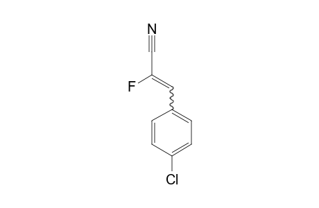 2-Fluoro-3-(4-chlorophenyl)acrylonitrile