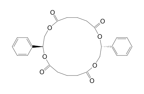 trans-8,17-diphenyl-1,7,10,16-tetraoxacyclooctadecane-2,6,11,15-tetrone