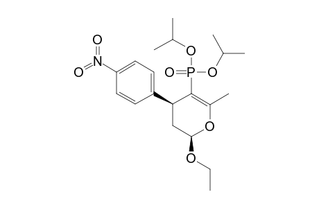 5-(DIISOPROPOXYPHOSPHORYL)-2-ETHOXY-3,4-DIHYDRO-6-METHYL-4-(4-NITROPHENYL)-2H-PYRAN;CIS-ISOMER
