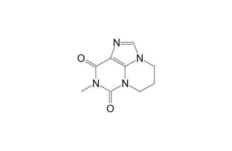 9-Methyl-5,6-dihydro-4H,8H-pyrimido[1,2,3-cd]purine-8,10(9H)-dione