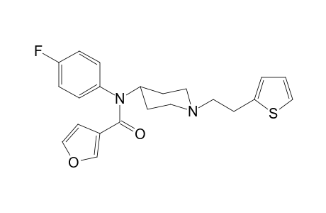 N-4-Fluorophenyl-N-(1-[2-(thiophen-2-yl)ethyl]-piperidin-4-yl)furan-3-carboxamide