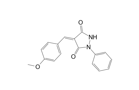 (4Z)-4-(4-Methoxybenzylidene)-1-phenyl-3,5-pyrazolidinedione