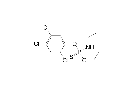 O-ethyl O-(2,4,5-trichlorophenyl) propyl phosphoramidothioate