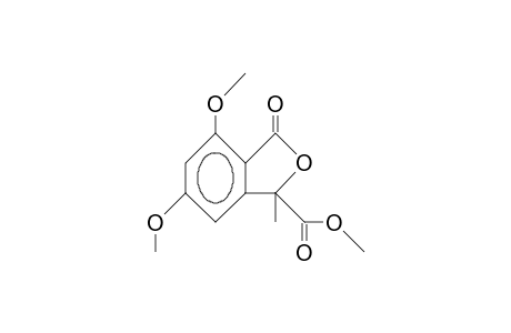3-Carbomethoxy-3,7-dimethoxy-3-methyl-phthalide