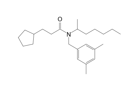 Propionamide, 3-cyclopentyl-N-(3,5-dimethylbenzyl)-N-(hept-2-yl)-