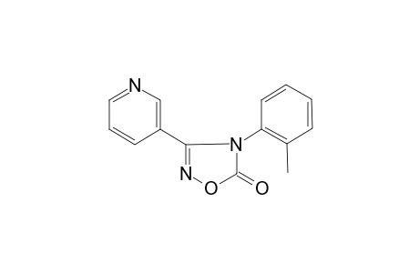 4-(2-Methylphenyl)-3-(3-pyridinyl)-1,2,4-oxadiazol-5(4H)-one