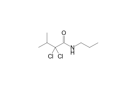 N-Propyl-2,2-dichloro-3-methylbutanamide