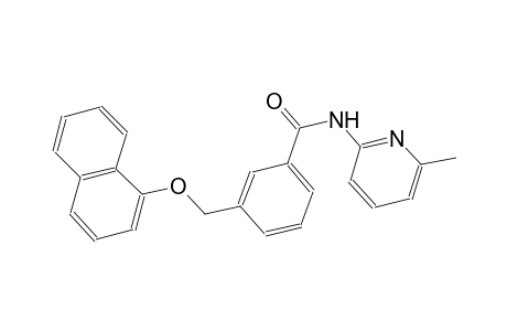 N-(6-methyl-2-pyridinyl)-3-[(1-naphthyloxy)methyl]benzamide