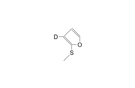 3-Deuterio-2-methylthio-furan