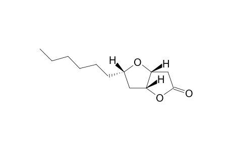 (3aR,5S,6aR)-5-n-Hexyltetrahydrofuro[3,2-b]furan-2(3H)-one