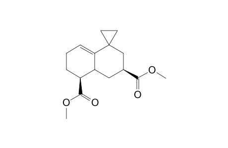Dimethyl spiro[cyclopropane-1',2-bicyclo[4.4.0]dec-110-ene]-4,7-dicarboxylate