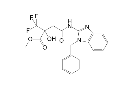 Methyl 4-[(1-benzyl-1H-benzimidazol-2-yl)amino]-2-hydroxy-4-oxo-2-(trifluoromethyl)butanoate