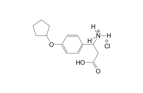 benzenemethanaminium, alpha-(carboxymethyl)-4-(cyclopentyloxy)-, chloride