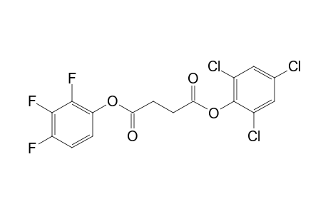 Succinic acid, 2,4,6-trichlorophenyl 2,3,4-trifluorophenyl ester