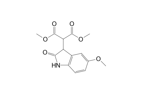 Dimethyl 2-(5-methoxy-2-oxo-2,3-dihydro-1H-indol-3-yl)malonate