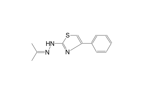2-propanone, (4-phenyl-2-thiazolyl)hydrazone