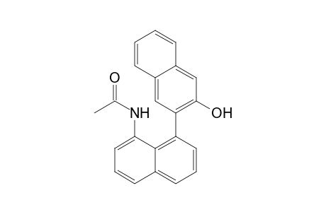 N-[8-(3-hydroxynaphthalen-2-yl)naphthalen-1-yl]acetamide