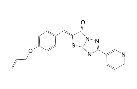 thiazolo[3,2-b][1,2,4]triazol-6(5H)-one, 5-[[4-(2-propenyloxy)phenyl]methylene]-2-(3-pyridinyl)-, (5Z)-