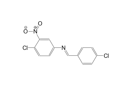 4-Chloro-N-[(E)-(4-chlorophenyl)methylidene]-3-nitroaniline